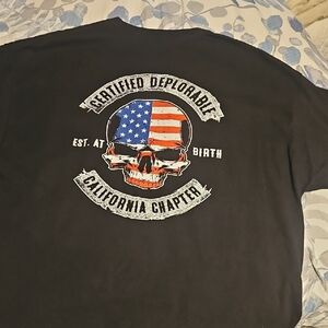 Black Graphic Men's Shirt